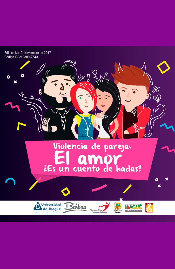Cover of Violencia de pareja: El amor ¿Es un cuento de hadas?